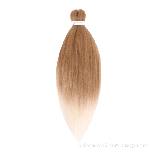 26 Inch EZ Prestretched Braiding Hair high quality braiding hair pre stretch custom